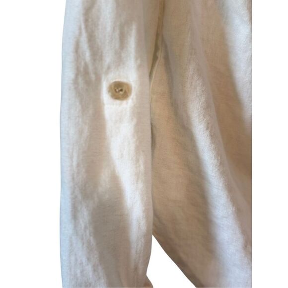 Orvis Woman White Button Down Shirt - Picture 11 of 16